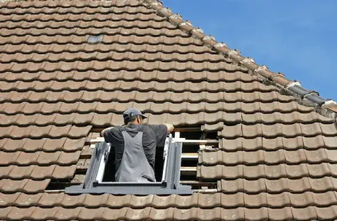Pose de velux - Chapeiry